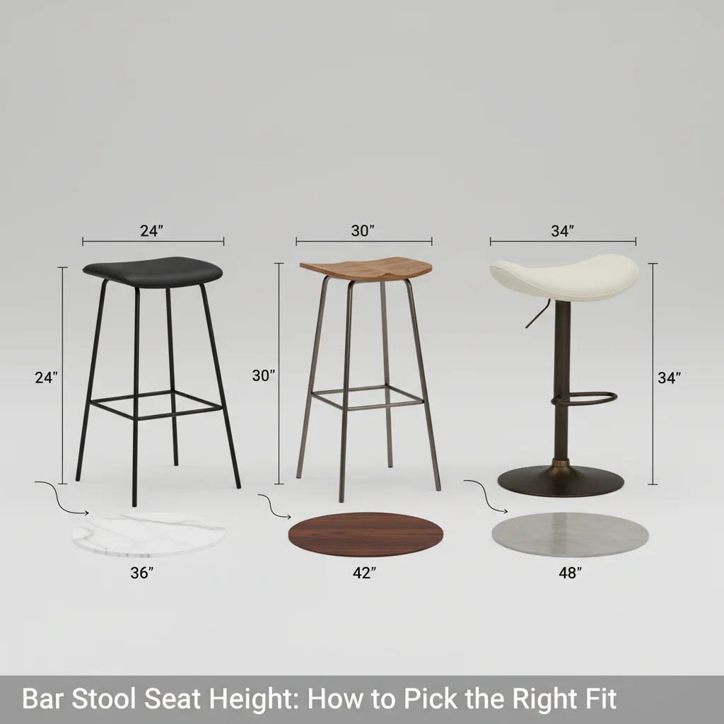 Bar Stool Seat Height: How to Pick the Right Fit