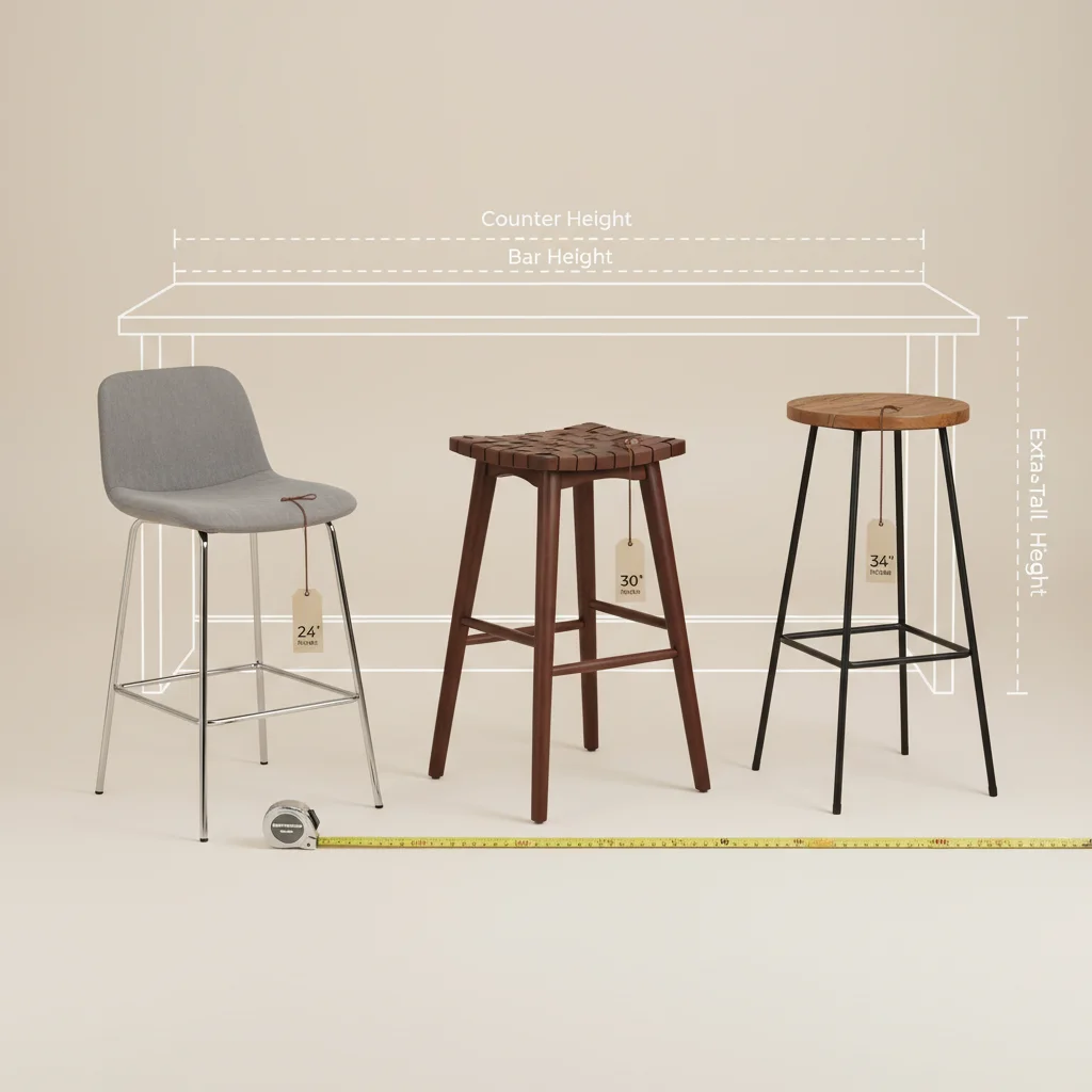 Bar Stool Height: How Tall Should Your Stools Be?